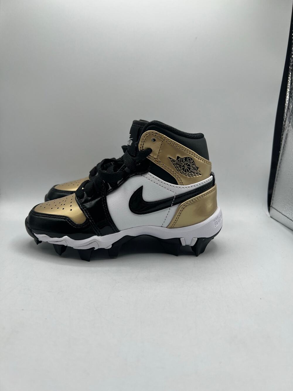 Air Jordan 1 Mid Cleat ‘Gold Toe’ size 11c